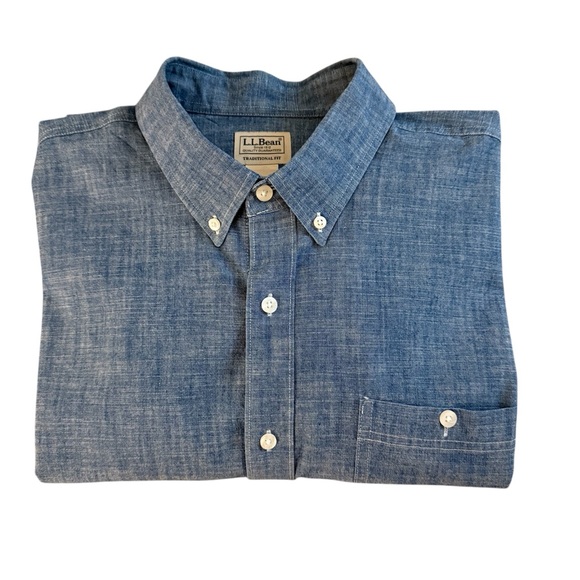 L.L. Bean Other - L.L. Bean Gray Traditional Fit Shirt